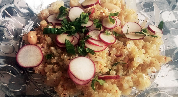 ricetta insalata quinoa e menta