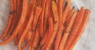 carote arrosto alle erbe
