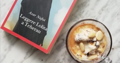 gelato al caffè e mandorle con Leggere Lolita a Teheran