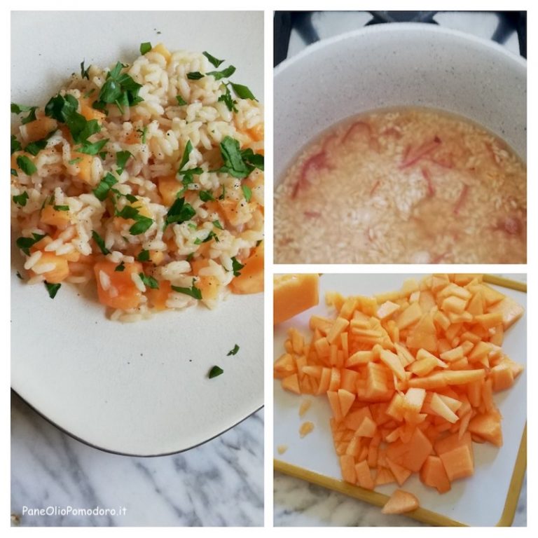Risotto al melone PaneOlioPomodoro