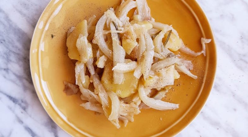 finocchi e patate al rosmarino